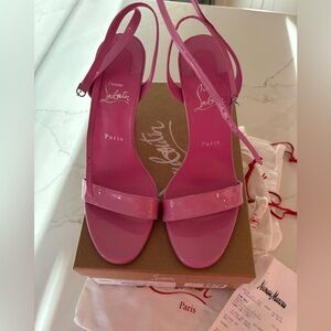 Christian Louboutin Heels (Loubigirl) Gummy Pink Colorway